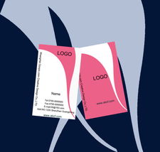 廣告設計名片 PSD 模板 高檔二維碼軟件開發名片下載指南